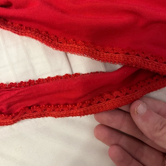 Vintage red cardigan - Picture 3 of 3